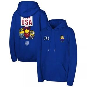 Team USA Blue Minions Hoodie